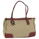GUCCI Web Sherry Line GG Canvas Shoulder Bag Beige Red Green 177052 Auth bs10956 - Gucci