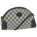 GUCCI GG Supreme Shoulder Bag PVC Leather Navy Auth ep2691 - Gucci