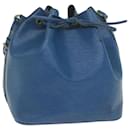 LOUIS VUITTON Epi Petit Noe Shoulder Bag Blue M44105 LV Auth 61616 - Louis Vuitton