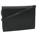 VALENTINO Shoulder Bag Leather Black Auth ar11205 - Valentino