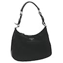 PRADA Shoulder Bag Nylon Black Auth am5243 - Prada