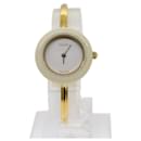 GUCCI Watches Gold Tone White Auth am5459 - Gucci