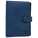 LOUIS VUITTON Epi Agenda PM Day Planner Cover Blue R20055 LV Auth 62889 - Louis Vuitton