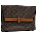 LOUIS VUITTON Monogramm Pochette Priant Clutch Bag M51805 LV Auth 62402 - Louis Vuitton