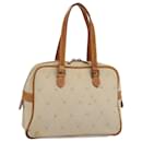 BURBERRY Blue Label Hand Bag Canvas Beige Auth bs10778 - Burberry