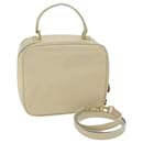 GUCCI Hand Bag Patent leather 2way Beige 000 270 0323 auth 62365 - Gucci