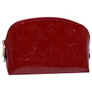 LOUIS VUITTON Vernis Pochette Cosmetic PM Rouge Grunadine M91746 LV Aut 62891 - Louis Vuitton