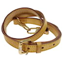 LOUIS VUITTON Adjustable Shoulder Strap Leather 31.1""-35.8"" Beige Auth bs10897 - Louis Vuitton