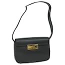 GIVENCHY Shoulder Bag Leather Black Auth bs11230 - Givenchy