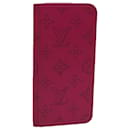 LOUIS VUITTON Monogram Mahina iPhone 7+ Case Pink LV Auth bs10951 - Louis Vuitton