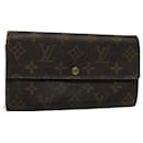 LOUIS VUITTON Pochette con monogramma Porte Monnaie Credit Wallet M61725 auth 63037 - Louis Vuitton