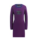 Most Coveted CC Logo Cashmere Dress - Chanel