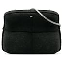 Bolso bandolera de fieltro gris Chanel Millennium