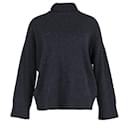 Le Kasha Turtleneck Sweater in Grey Wool - Loewe