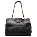 Chanel Quilted CC Supermodel Tote Leather Tote Bag in Good condition