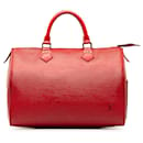 Louis Vuitton Red Epi Speedy 30