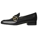 Chaussures en cuir noir - taille EU 36.5 - Gucci