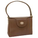 GUCCI Hand Bag Leather Brown Auth ep3291 - Gucci