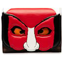Louis Vuitton Red X Kansai Yamamoto Epi Monogram Kabuki Mask Victorine Compact Wallet