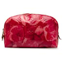 Louis Vuitton Pink Monogram Vernis Ikat Cosmetic Pouch