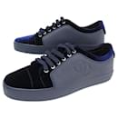 NEW CHANEL TENNIS G SHOES32719 Sneakers 39.5 VELVET SNEAKERS SHOES - Chanel