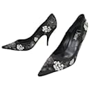 CHRISTIAN DIOR SHOES EMBROIDERED AND SEQUIN PUMPS 42 SHOES PUMPS - Christian Dior