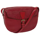 LOUIS VUITTON Epi Jeune Fille MM Shoulder Bag Red M52157 LV Auth 66522 - Louis Vuitton