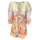 Camilla Multicolored Sunlight Symphony Blouson Flared Dress - Autre Marque
