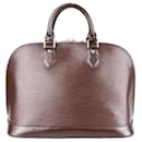 Louis Vuitton Alma PM Handtasche aus braunem Epi-Leder