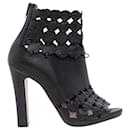 Leather Cutout Ankle Boots - Christian Louboutin