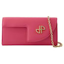 Wallet On Chain - PATOU - Leather - Pink - Autre Marque