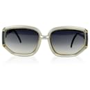 Graue übergroße seltene Vintage-Sonnenbrille 61/18 140MM - Autre Marque