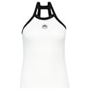 Costilla 2X2 Camiseta sin mangas - Marine Serre - Algodón - Blanco