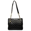 Chanel Black Quilted Lambskin Tote