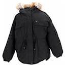 Tommy Hilfiger Womens Expedition Hooded Jacket in Black Cotton