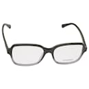 CHANEL Glasses plastic Black CC Auth bs12145 - Chanel