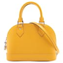 Alma BB epi leather 2-Bolsa com alça superior Ways Amarelo - Louis Vuitton