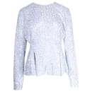 Stine Goya Glory Sequin-Embellished Top in Silver Polyester - Autre Marque