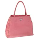 PRADA Einkaufstasche Nylon Pink Auth 66803 - Prada