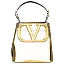 Valentino Supervee Logo Tote Bag