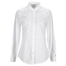 Womens All Over Micro Square Print Shirt - Tommy Hilfiger