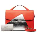 Fendi Leather Demi Jour Bag Leather Handbag 8BT222 in Excellent condition