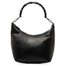 Leather Bamboo Hobo Bag 000 0531 - Autre Marque