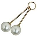 [LuxUness] 18K Faux Pearl Drop Pendant Metal Pendant in Excellent condition - Autre Marque