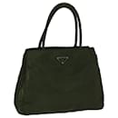 PRADA Hand Bag Nylon Green Auth 67069 - Prada