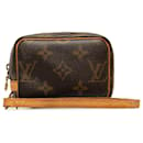 Bolso marrón Louis Vuitton Monogram Trousse Wapity