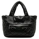 Black Chanel Coco Cocoon Tote Bag