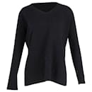 Prada Ribbed Sweater in Black Wool