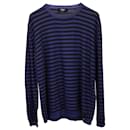 Fendi Stripe Sweater in Blue Cashmere