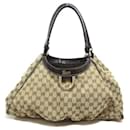 GG Canvas Abbey D-Ring Tote Bag  189835 - Gucci